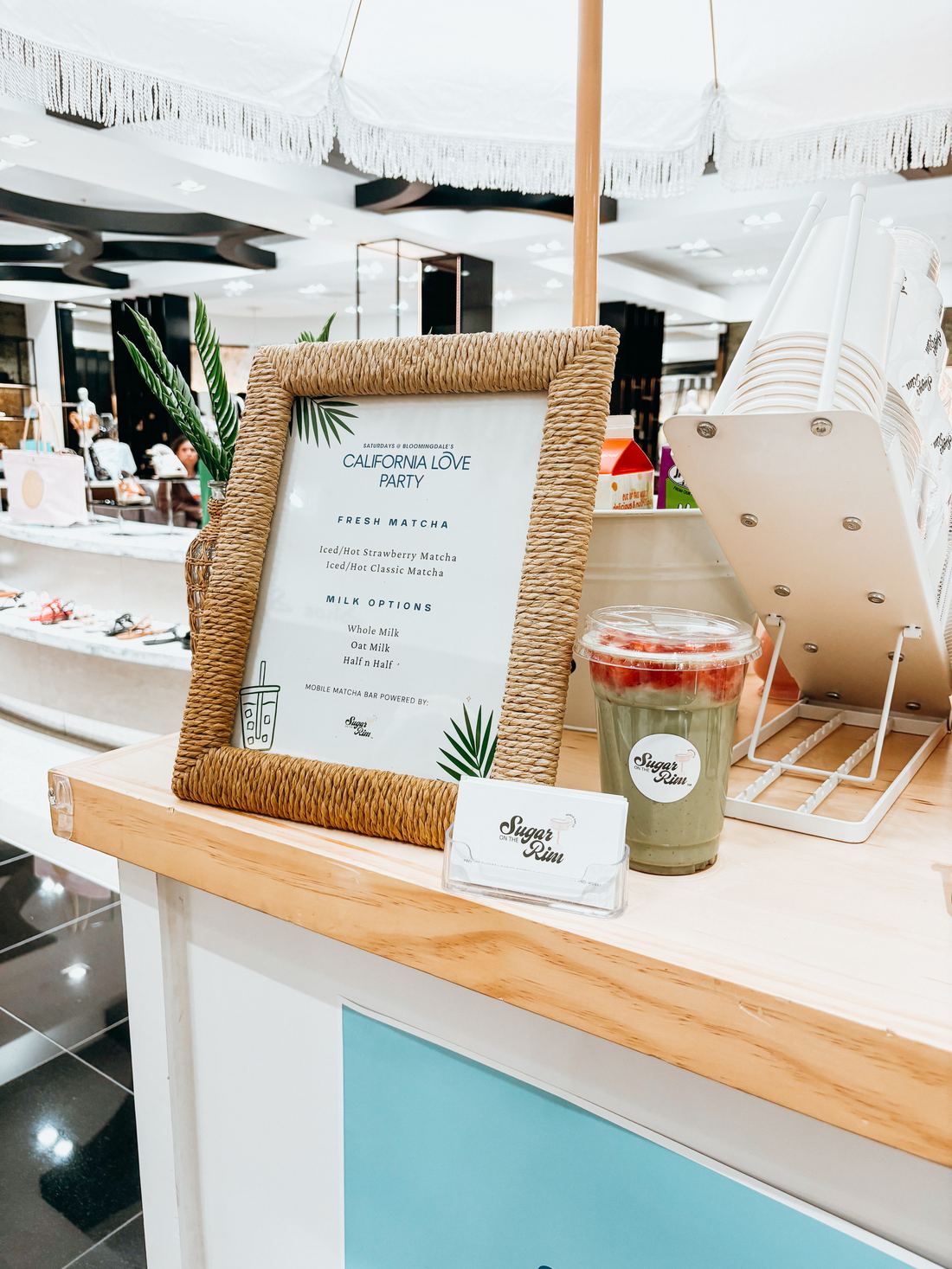 specialty coffee cart — Sugar On The Rim mobile bar in New Jersey